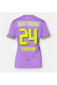 Borussia Dortmund Daniel Svensson #24 Fotballdrakt Tredje Klær Dame 2026-27 Korte ermer